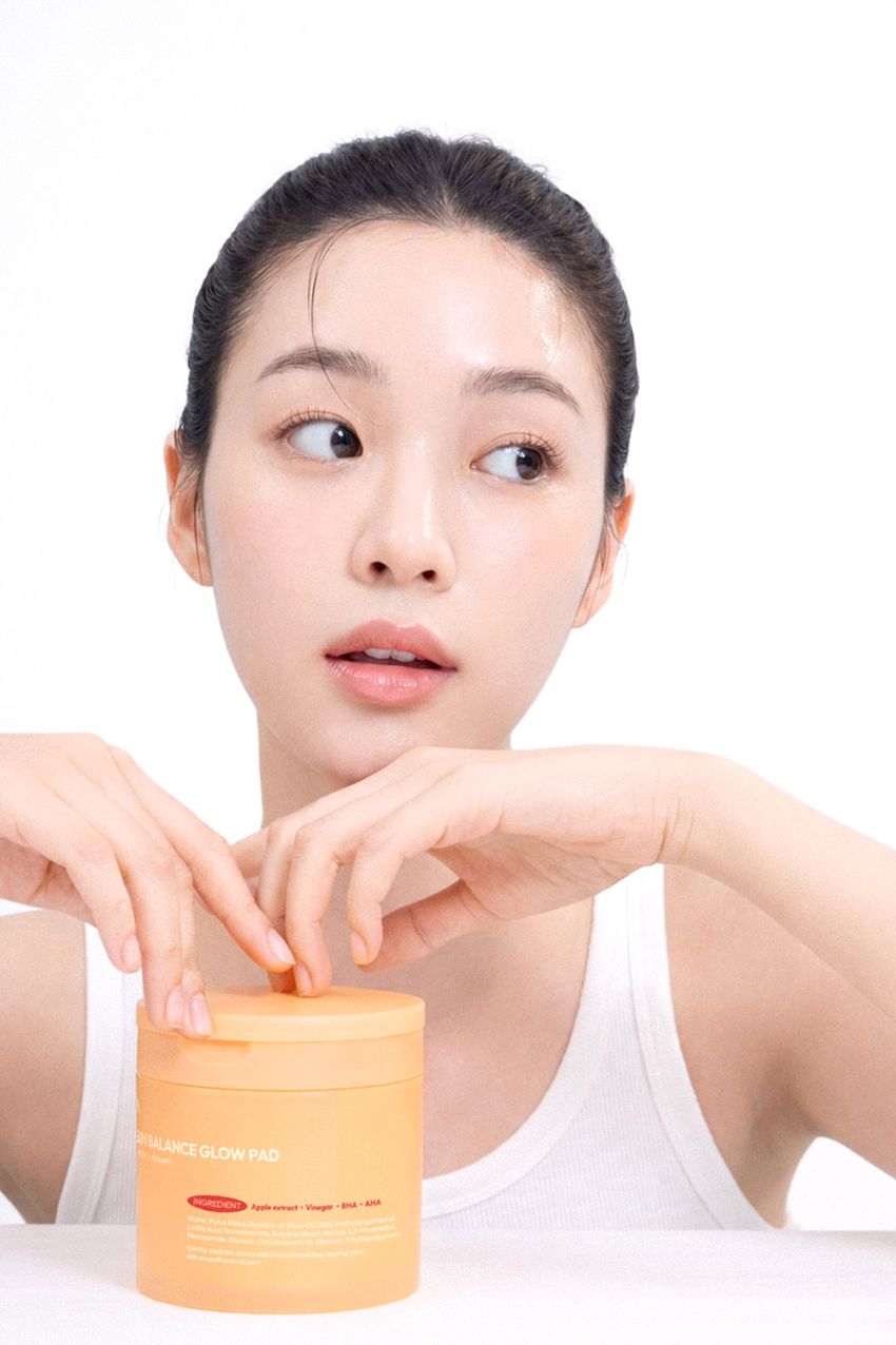 [요철제로 필링패드] 글로우 토너 패드 지우개 좁쌀 피지 모공 각질 아하 바하 60매, 2개